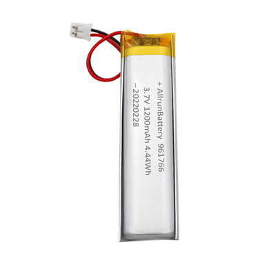 휴대용 의료 기기를 위한 3.7V 1200mAh 초협 맞춘 리튬-폴리머 배터리 팩