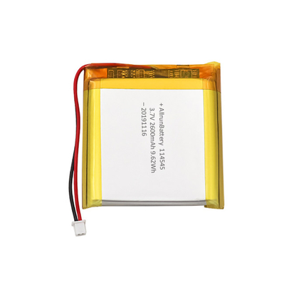 화장용 계기를 위한 얇은 의학 리튬 전지 3.7V 2600mAh LiPo 건전지