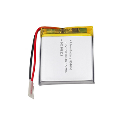 장방형 리튬 중합체 건전지 1500mAh 3.7 V 많은 리튬 전지