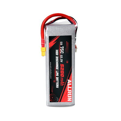 9048155 75C 22.2V 6S 5200mAh 고방전 LiPo 배터리 팩