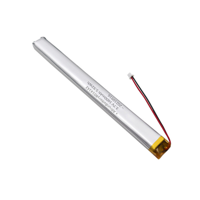 금고 3.7V 1600mAh는 음성 기록 장치를 위한 리포 배터리 초협 리튬-폴리머 배터리를 맞추어줍니다