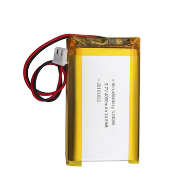 공기 정화기 장방형 모양 건전지 주문 LiPo 건전지 3.7 V 4000mAh