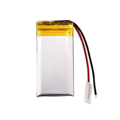 얇은 3.7V 380mAh LiPo 건전지 주문 Li 이온 재충전 전지