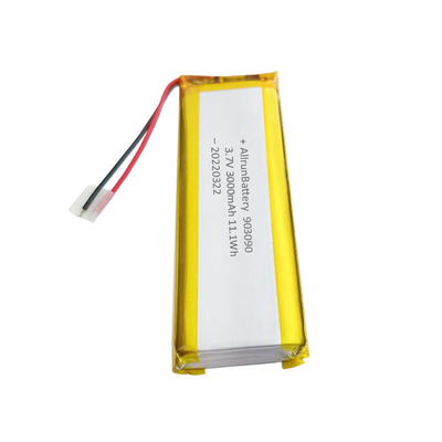 주문 재충전용 리튬 중합체 건전지 3.7 V 3000mAh 903090