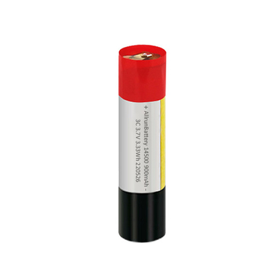 주문 원통 모양 3C LiPo 건전지 3.7 V 900mAh Li 중합체 건전지