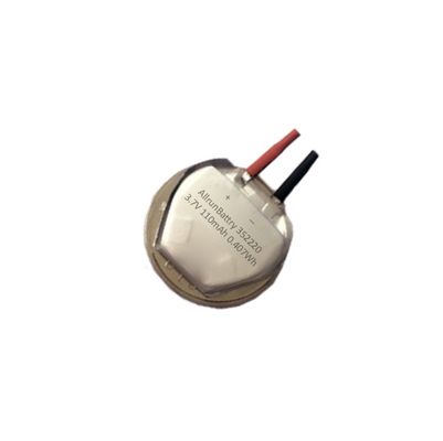 육각형 모양 352220을 가진 강력한 주문 LiPo 건전지 3.7 V 110mAh