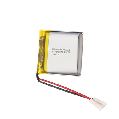 정연한 리튬 중합체 건전지 팩 3.7 V 900mAh Li Po 건전지
