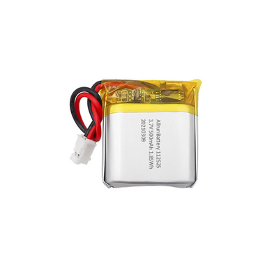 재충전용 정연한 IoT 건전지 팩 3.7V 500mAh LiPo 건전지