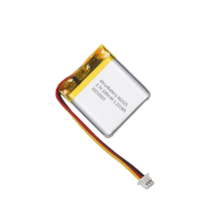 재충전용 3.7V 330mAh 정연한 모양 건전지/LiPo 건전지 팩