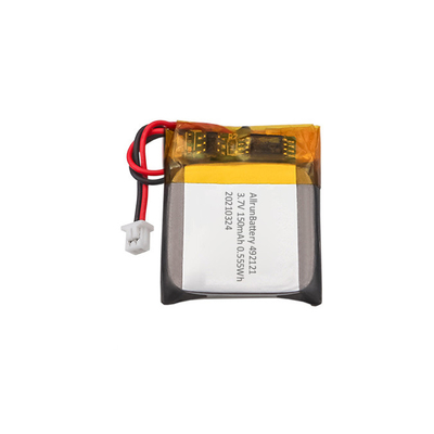 1C 오래 지속되는 IoT 배터리 팩 충전식 사각 3.7V 150mAh LiPo 배터리