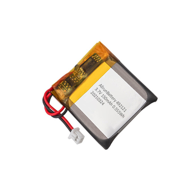 1C 오래 지속되는 IoT 배터리 팩 충전식 사각 3.7V 150mAh LiPo 배터리