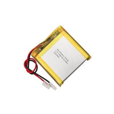 정연한 3.7 V 1700mAh 리튬 중합체 건전지 재충전용 724140