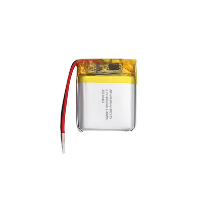 3.7V 400mAh 정연한 재충전용 Li Po 건전지 팩 오래 견딘 802525