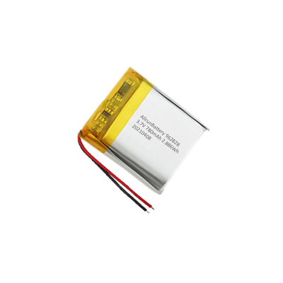재충전용 정연한 모양 건전지 780mAh 7.4 V LiPo 건전지 팩