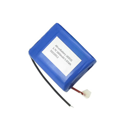 주문 리튬 전지 팩 183035 Li 이온 건전지 3.7 V 1600mah