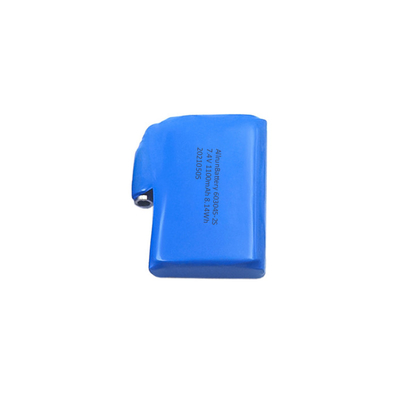 2S1P 착용할 수 있는 재충전 전지 1100mAh 7.4 V 리튬 중합체 건전지 팩