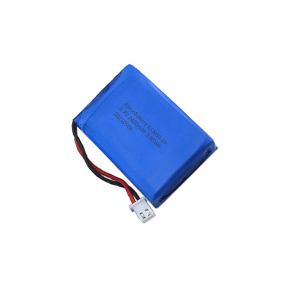 강력한 3.7 V 2400mAh LiPo 배터리 1S2P 리튬 폴리머 배터리 팩