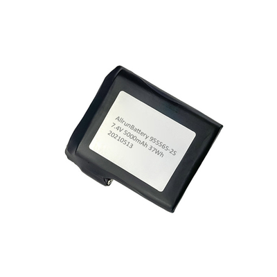 오래 지속되는 2S1P LiPo 배터리 7.4V 5000mAh 리튬 폴리머 배터리 팩