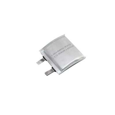 혈압 장치를 위한 맞춘 모양 리포 배터리 450 mah 3.7 Ｖ 재충전이 가능한 리튬-폴리머 전지