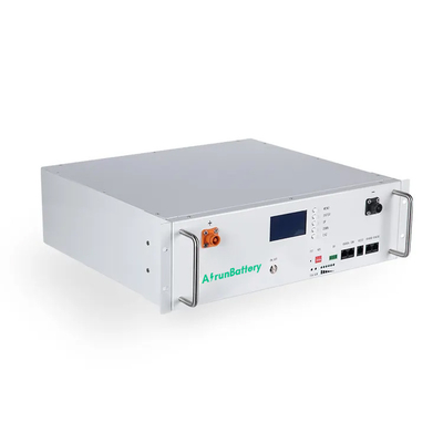 20KW 48V 51.2V 에너지 저장 배터리 팩 쌓아 올릴 수 있는 서버 랙 LiFePO4 배터리